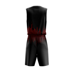 Uniformes de Baloncesto Personalizados de Secado Rápido, Diseño Personalizado por Sublimación, Camisetas y Pantalones Cortos de Baloncesto - Product Image 2