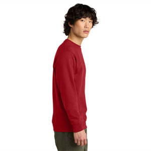 High Quality <b>Men's</b> Classic <b>Red</b> Fleece Crewneck <b>Sweatshirt</b> Comfortable Warm for Winter for Everyday Outfits Outdoor Activities - Product Image 3