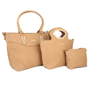 Sac à main pour femme 3 pièces 9724 - ABRIKOSE - Product Image 1