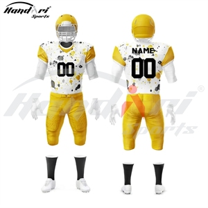 Concevez votre propre uniforme de football américain Uniforme de football américain personnalisé Uniforme de football américain confortable - Product Image 1