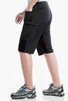 Shorts de cyclisme pour hommes, taille plus, pour adultes, VTT, avec rembourrage, doublure réversible, séchage rapide, respirant, coupe-vent