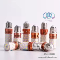 Luces LED de Maíz de Alto Lumen, Ahorro de Energía, Base E27/E14, Cuerpo de Vidrio, CRI90, Garantía de 2 Años, CA 85-265V, 30000 Horas, Emiratos Árabes Unidos, Arabia Saudita, Catar