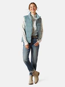 Chaleco Acolchado Grueso para Mujer, Abrigo de Invierno con Capucha Desmontable, Ropa Abrigada - Product Image 2