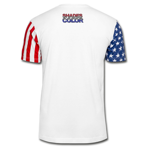 Unisex Stars & Stripes Celebrate Running Men T-<b>Shirt</b> Colorful Promotional Design - Product Image 2