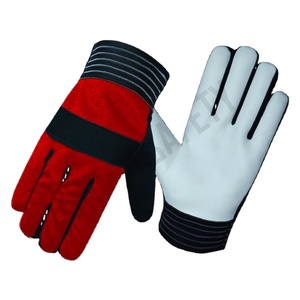 Guantes de Conducción de Cuero Vacuno de Primera Calidad, con Revestimiento de Spandex en el Dorso, Guantes de Seguridad para Conducir, Guantes de Trabajo Industriales - Product Image 6