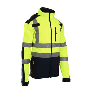 Chaqueta DE SEGURIDAD reflectante de alta visibilidad 2025, impermeable, a prueba de viento, ropa de trabajo con soporte de invierno para construcción, carretera, uso Industrial - Product Image 2