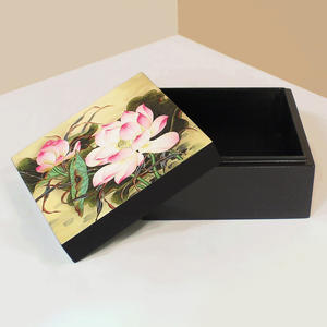 Top sales lacquered <b>box</b> for storing jewelry cheap price decorative lacquer boxes fast <b>shipping</b> - Product Image 6