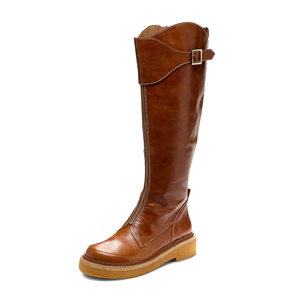 Botas largas para montar a caballo de alta calidad para hombre, zapatos de montar a caballo de cuero genuino en diferentes colores y tamaños con servicio OEM - Product Image 5