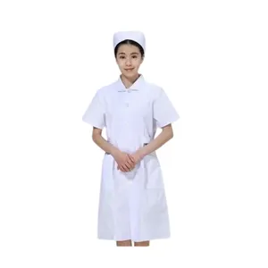 畅销医疗批发医院护理制服套装最优惠价格的女性医疗磨砂