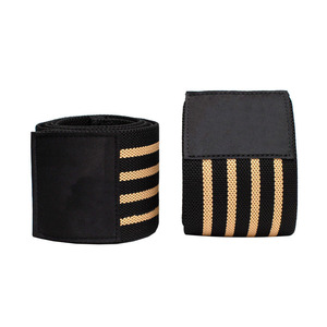Genouillère de soutien unisexe en polyester noir lumineux, stabilisateur rotulien, enveloppement de compression XL pour haltérophilie, course à pied, volleyball - Product Image 4