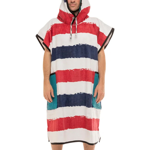 Wearable Blanket Hoodie <b>Towel</b> for Beach Swimming Surfing Sports <b>Poncho</b> Robe Wholesale High Quality Mens Wear - Product Image 1