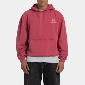 Sudaderas con Lavado Ácido para Invierno, Color Sólido, 100% Algodón, Ecológicas, Duraderas, Ropa de Moda Hecha en Pakistán - Product Image 1