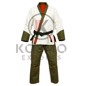 ชุดคาราเต้สั่งทำคุณภาพสูง พร้อมโลโก้ด้านหน้า สีตามสั่ง ผ้าฝ้าย 100% 220 กรัม สำหรับผู้ใหญ่ทั้งชายและหญิง รับผลิตแบบ ODM และ OEM - Product Image 4