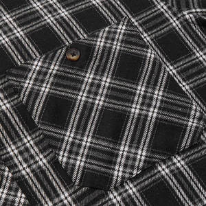 Chemises décontractées pour hommes de haute qualité OEM, chemises en flanelle, nouveau design OEM, chemises pour hommes respirantes à séchage rapide à prix avantageux, manches longues - Product Image 4