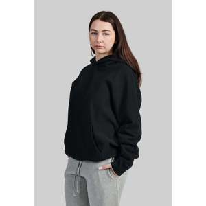 Sudadera con Capucha de Felpa de Corte Holgado 3013, Estilo Vintage Ecológico, Estampado Serigrafiado, Bordado de Silicona, Tallas XS-XL Disponibles, Color Sólido - Product Image 6
