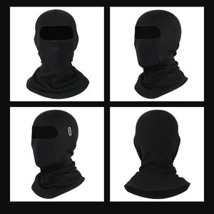 Full Face Ski Mask <b>Balaclava</b> Neck Cover Windproof Quick Dry Cycling Ski Sports Polyester Non-slip Stretch Fabric <b>Balaclava</b> - Product Image 1