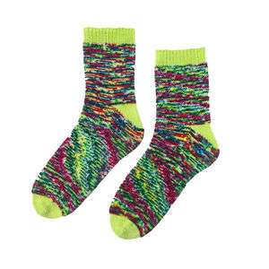 Chaussettes en tricot décontractées pour hommes de haute qualité, motif personnalisé avec logo, auto-chauffantes, séchage rapide et légères, approvisionnement ODM pour l'hiver - Product Image 4