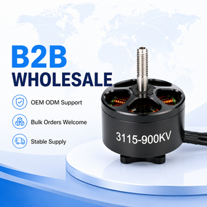 มอเตอร์ไร้แปรงถ่าน FPV 3115 900KV แรงบิดสูง ระยะไกล สำหรับโดรน UAV แข่ง FPV ฟรีสไตล์ - Product Image 5