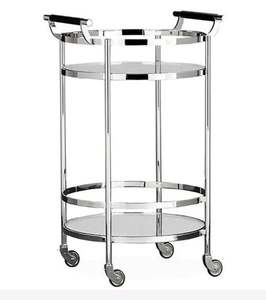 Nouvelle Arrivée 2026 : Chariots de Bar Métalliques de Qualité Supérieure, Design Personnalisé pour Bars, Événements et Restaurants, Prix de Gros - Product Image 6