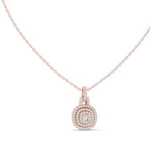 0.8 CT Lab-Created VVS-VS EF CVD Diamond Pendant <b>Necklace</b> 18KT, 14KT, Rose, Yellow, White Gold Luxury Fine Jewelry - Product Image 3