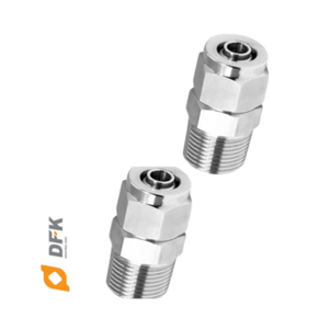 Racor neumático de acero inoxidable 304 316 para proceso de alimentos TW - Product Image 2