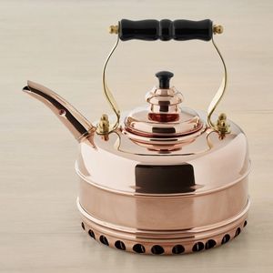 Chauffe-thé moderne de luxe, bouilloire de service à café en cuivre gravée à la main, tendance actuelle, pour le petit-déjeuner et l'utilisation en café - Product Image 2