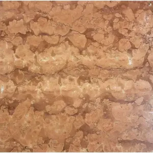 12x12 Roso Asiago Azulejo de mármol blanco Caja de 5 azulejos de pared pulidos Piedra de calcita natural para remodelar el uso del piso - Product Image 1