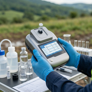 Chemins MPS-P5 Tragbarer Multiparameter-Wasserqualitätsanalysator Spektrophotometer COD Ammoniak-Stickstoff Gesamtphosphor Schwermetalle - Product Image 6