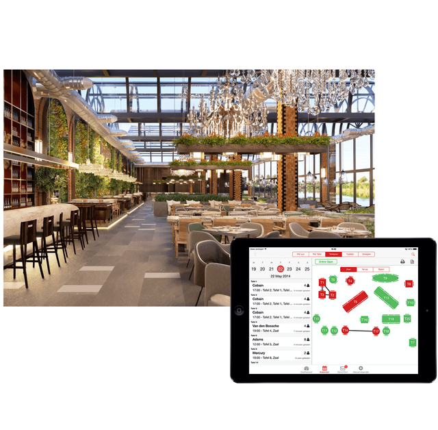 Hot Deal 2023 Table Management System Software with Customized Designed Available for Restaurant Uses by Exporters