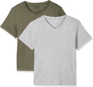 T-shirt décontracté à manches courtes pour homme, en coton lourd japonais de 230 grammes, blanc pur, marque de mode, col rond, base unie pour - Product Image 4