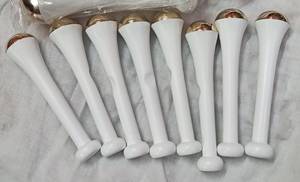 Masseur Kansa avec manche en bois 90% cuivre 10% étain cou épaule masseur pied bois thérapie outils de Massage - Product Image 2