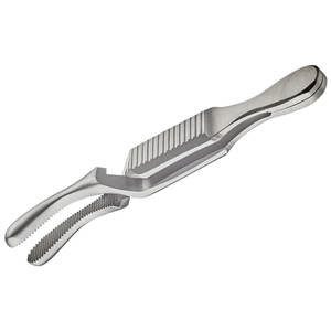 Dieffenbach Serrefine Abrazaderas Curved 2 1/4 ''Acero inoxidable Instrumentos médicos quirúrgicos Vascular Tejido delicado Microcirugía - Product Image 1