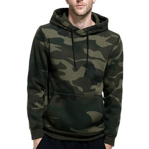 Sweat à capuche pour hommes de haute qualité de style hivernal Fabrication professionnelle Sweatshirts à capuche pour hommes Camo Hoodies - Product Image 1