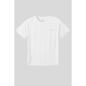 Camiseta Básica de Cuello Redondo para Mujer TOMMYLIFE, Talla Grande, Color Gris Oscuro - Top Cómodo de Mezcla de Poliéster y Elastano - Product Image 3