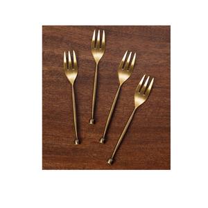 Stainless Steel Cutlery Set Unique Metal Cutlery Set With Figure Eight Shape Knot Handmade Handle restaurant flatware - Product Image 3