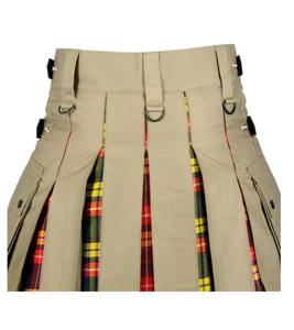 Dernier design, nouvelle arrivée, kilt écossais pour homme, tissu personnalisé de haute qualité, kilt écossais personnalisé, service OEM - Product Image 5
