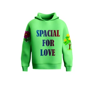 เสื้อฮู้ดซิปผู้ชายแบบยูนิเซ็กซ์สั่งทำได้ ขายส่ง เสื้อโอเวอร์ไซส์ทรงหลวม ไหล่ตก ผ้าหนานุ่มสำหรับฤดูหนาว ปักลาย 3 มิติ สีพื้น - Product Image 2