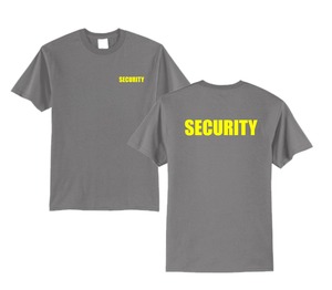 Nuevo estilo verano cuello redondo Camiseta guardia de seguridad uniforme manga corta con etiquetas uniformes de bajo precio - Product Image 4