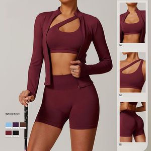 สปอร์ตบราออกกำลังกายแบบเปิดหลังระบายอากาศได้บราออกกำลังกายสำหรับวิ่งโยคะรัดรูปสไตล์เรียบง่าย - Product Image 6