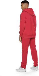 Ensemble de survêtement décontracté en coton 100% pour homme, pantalon droit, 2 pièces, sweat-shirt à capuche ample, pantalon de survêtement à jambes larges - Product Image 2