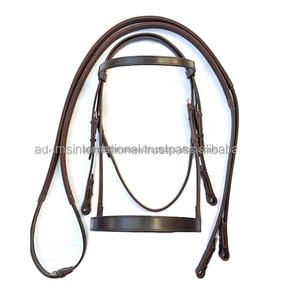 Haute qualité en cuir cheval licou en gros dernière meilleure qualité doux rembourré cheval équipement - Product Image 3