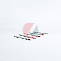 Aiguille d'éjection en plastique technique hybride rigide rouge haute performance R0.050-R0.350mm pour matrices de semi-conducteurs, état neuf, modèle de pointe