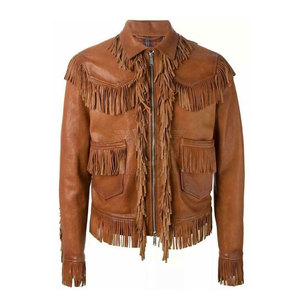 Designed for Everyday Wear Style Men's Winter Genuine Leather <b>Western</b> <b>Jacket</b> Soft Texture Durable Design Eco-Friendly Features - Product Image 1