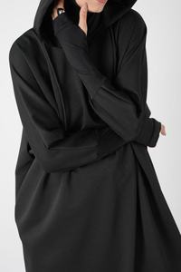 Ropa Deportiva Ligera y Transpirable de Poliéster/Algodón con Elasticidad en Cuatro Direcciones, Manga Larga, Modesta, para Gimnasio, para Mujeres Musulmanas, Corte Regular - Product Image 2