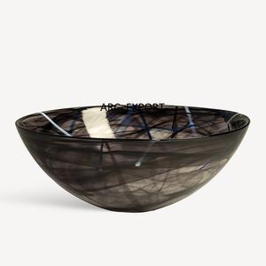 ชามผลไม้โลหะสีเงิน ดีไซน์หรูหรา พร้อมฐานใบไม้ตกแต่ง สำหรับใช้ในบ้าน ภาชนะใส่อาหาร ผลิตจากอินเดีย - Product Image 4