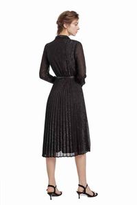 Vestido moderno de poliéster Spandex para un estilo de negocios sofisticado, elegante, ajustado y tela flexible para uso en la oficina - Product Image 5