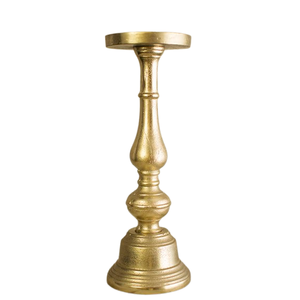 Elegant Tall Metal Pillar Candle Holder for Office Desk <b>Decor</b> <b>Christmas</b> Church <b>Decor</b> Weddings <b>Table</b> Light Candle Holder - Product Image 1