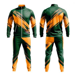 Nouveauté Ensemble de survêtement pour homme Survêtement ample à blocs de couleur Survêtement de fitness de luxe Survêtements d'hiver pour hommes Ensemble deux pièces Survêtements - Product Image 4