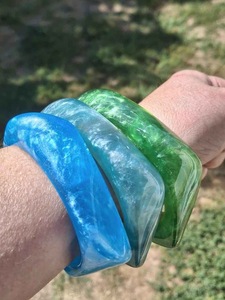 Pulseras y Brazaletes de Resina para Mujer, Nueva Colección, Joyería Estilo Ángel para Fiestas y Bodas, Alta Calidad - Product Image 4