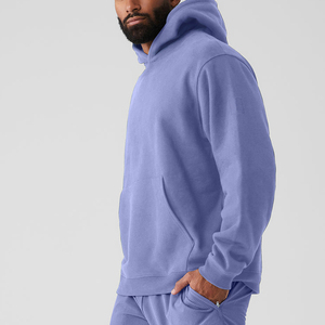 Logo de broderie personnalisé OEM haute qualité 100% coton sweat à capuche surdimensionné épaule tombante Streetwear XS taille lourd GSM motif d'impression - Product Image 3